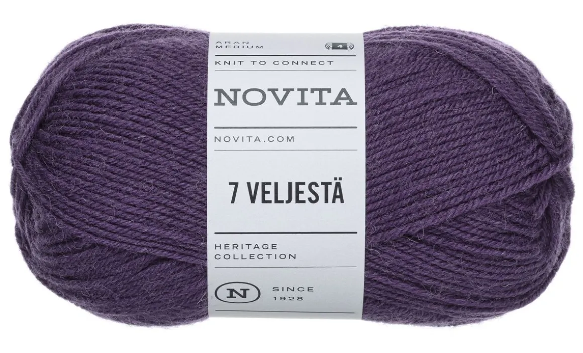 NOVITA LANKA 7 VELJESTÄ 100G 777 KROOKUS