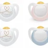NUK HUVITUTTI STAR 6-18KK LKUMI 2 KPL 2 KPL