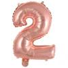 NUMEROFOLIO 2 RUUSUKULLANVÄRINEN PUHALLETTAVA 35 CM