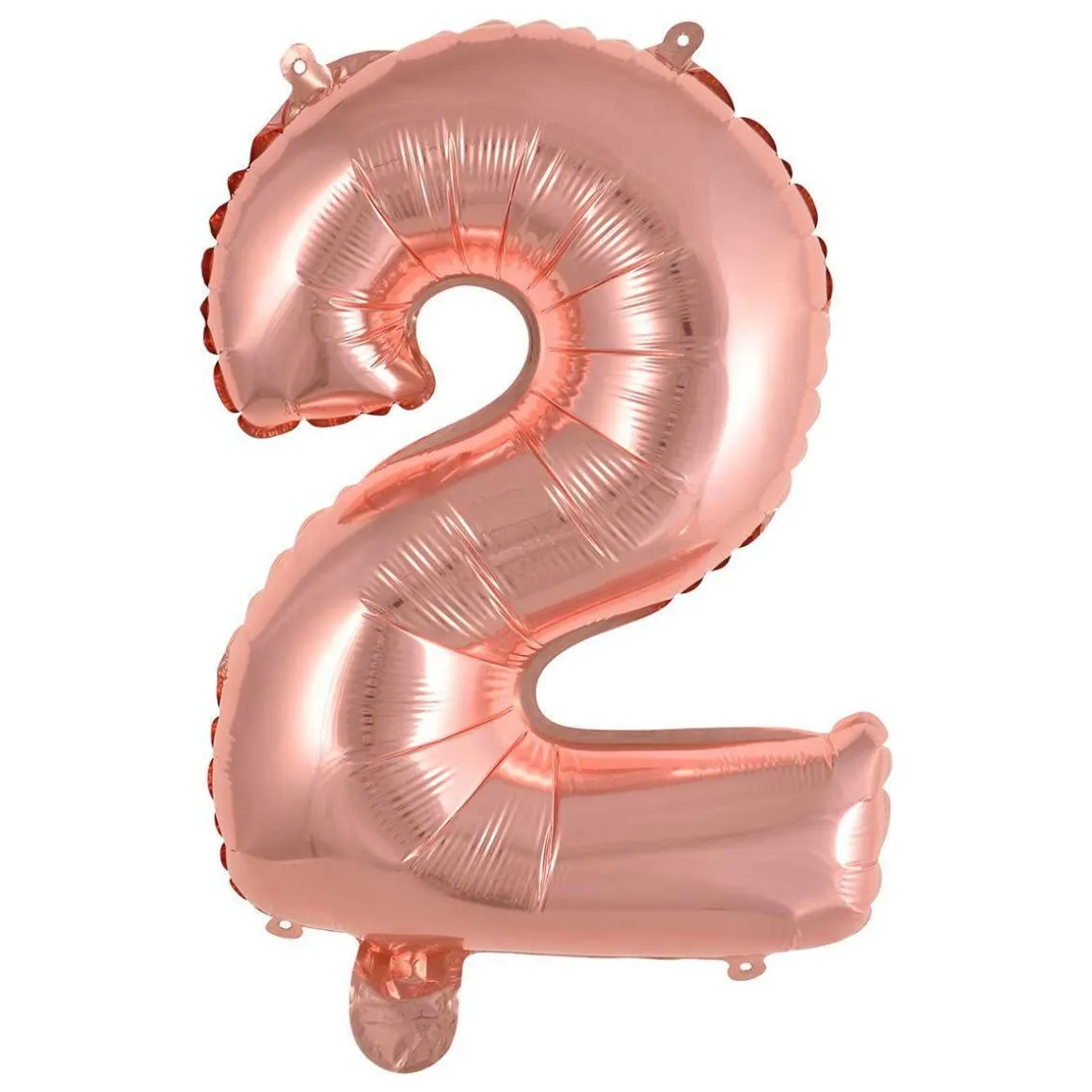 NUMEROFOLIO 2 RUUSUKULLANVÄRINEN PUHALLETTAVA 35 CM