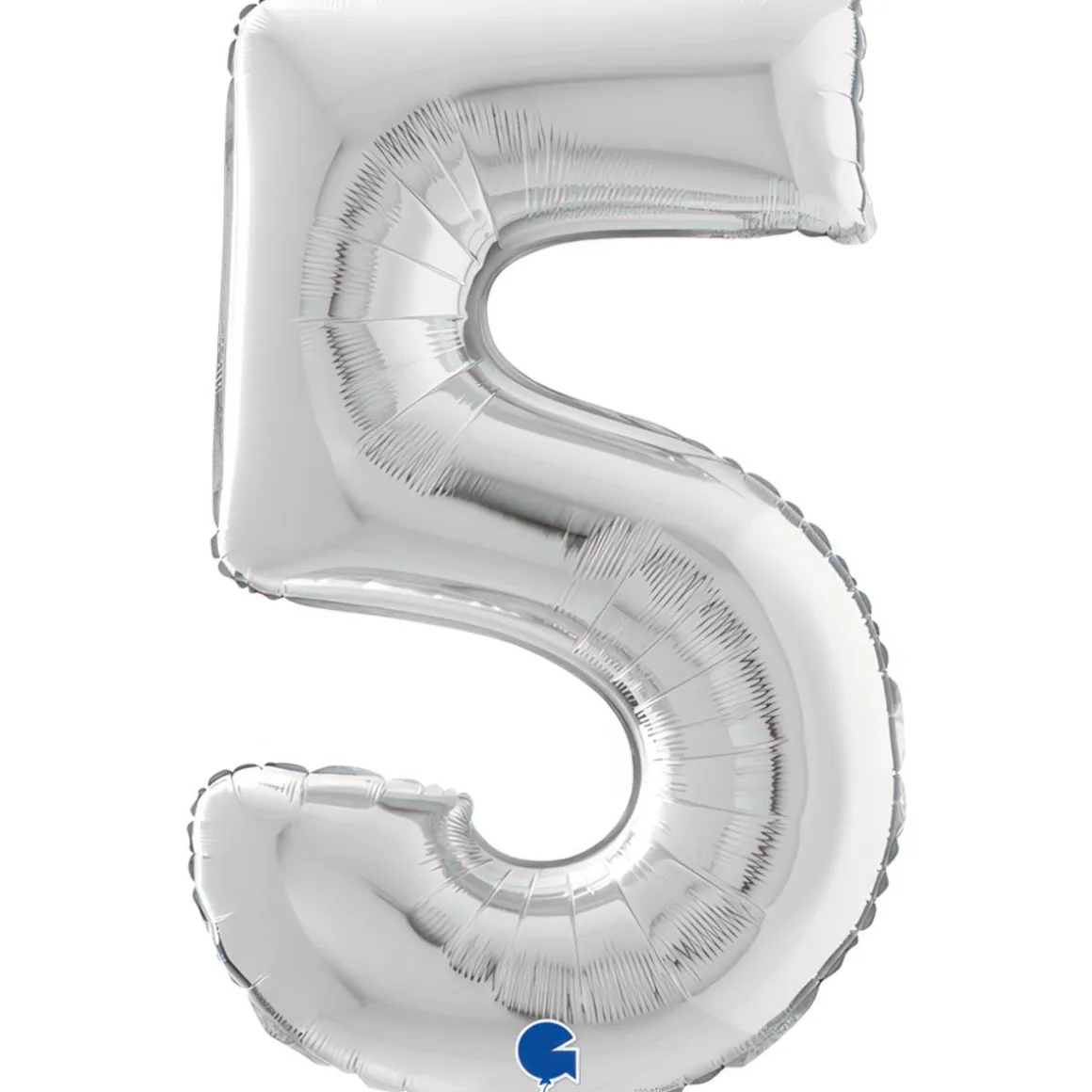 NUMEROFOLIO 5 HOPEANVÄRINEN 66 CM