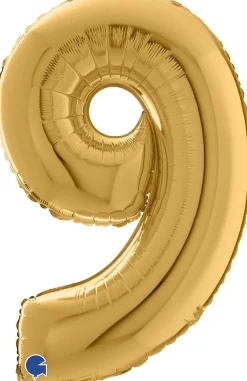 NUMEROFOLIO 9 KULTA 66 CM