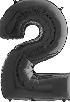 NUMEROFOLIO 2 MUSTA 70 CM