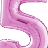 NUMEROFOLIO 5 PINKKI 70 CM