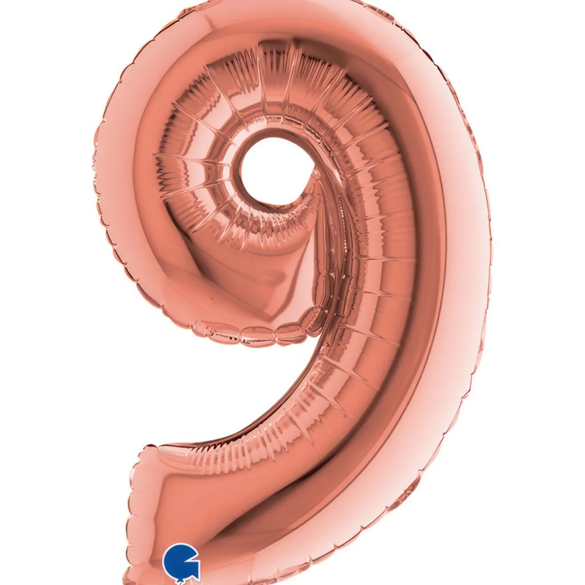 NUMEROFOLIO 9 RUUSUKULLANVÄRINEN PUHALLETTAVA 35 CM