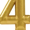 NUMEROKYNTTILÄ 5 KULLANVÄRINEN