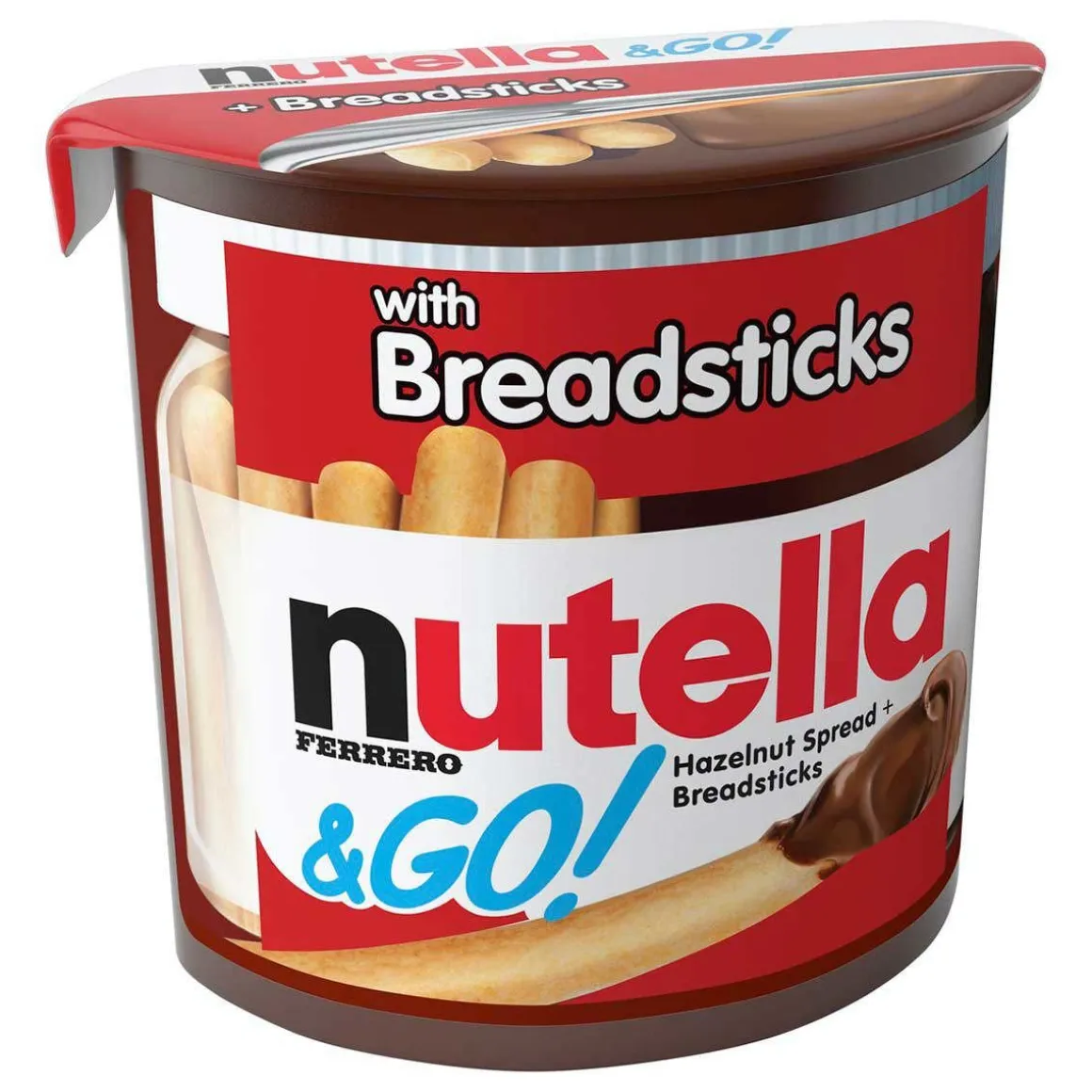 NUTELLA&GO HASSELPÄHKINÄ- KAAKAOLEVITE LEIPÄTIKUILLE