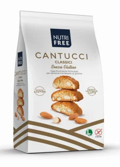 NUTRIFREE CANTUCCI MANTELIKEKSI GLUTEENITON 240 G
