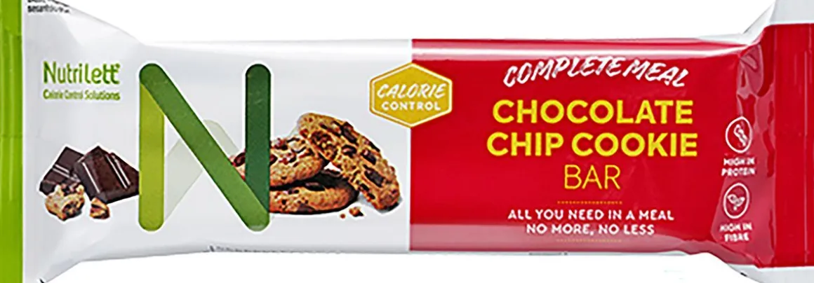 NUTRILETT CHOCOLATE CHIP COOKIE BAR 60 G