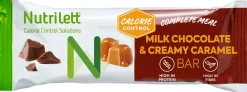 NUTRILETT MILK CHOCOLATE-CREAMY CARAMEL BAR 60 G