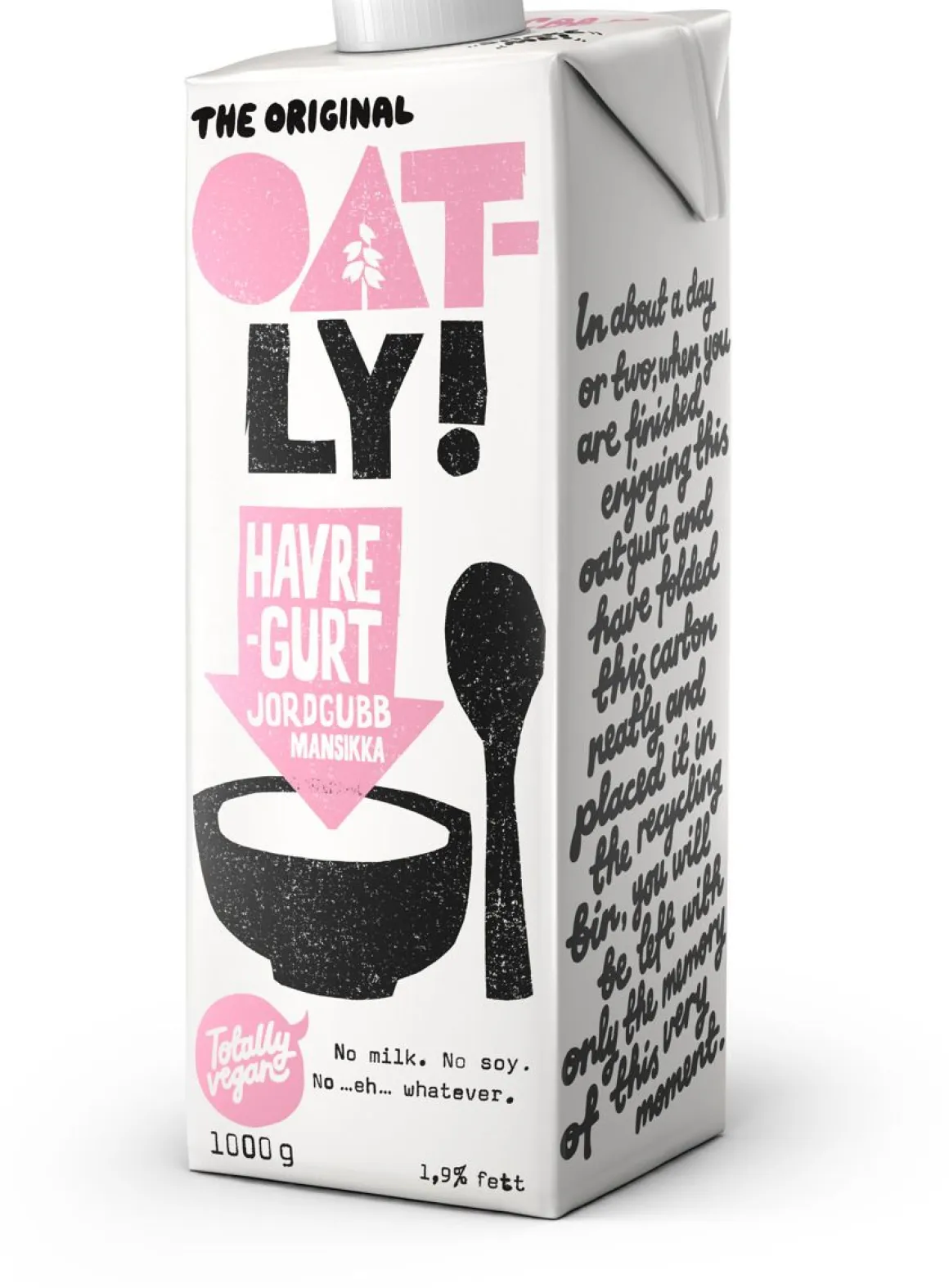 OATLY HAVREGURT MANSIKKA 1KG
