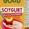 ODDLYGOOD SOYGURT PERSIKKA-VADELMA 1KG