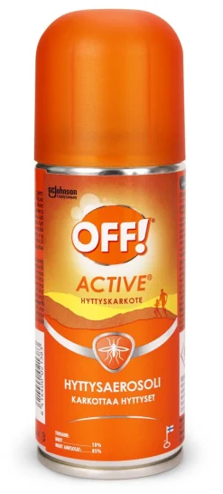 OFF! ACTIVE HYTTYSAEROSOLI / AEROSOL 100ML 100 ML