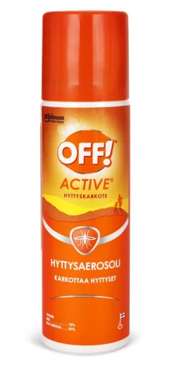 OFF! ACTIVE HYTTYSAEROSOLI / AEROSOL 65ML 65 ML
