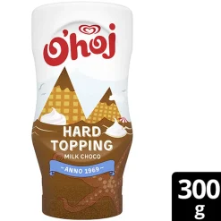 O'HOJ MAITOSUKLAAKASTIKE HARD TOPPING 300 G