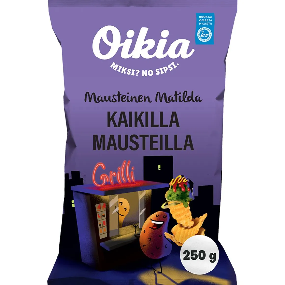 OIKIA PERUNALASTU MAUSTEINEN MATILDA KAIKILLA MAUSTEILLA 250 G