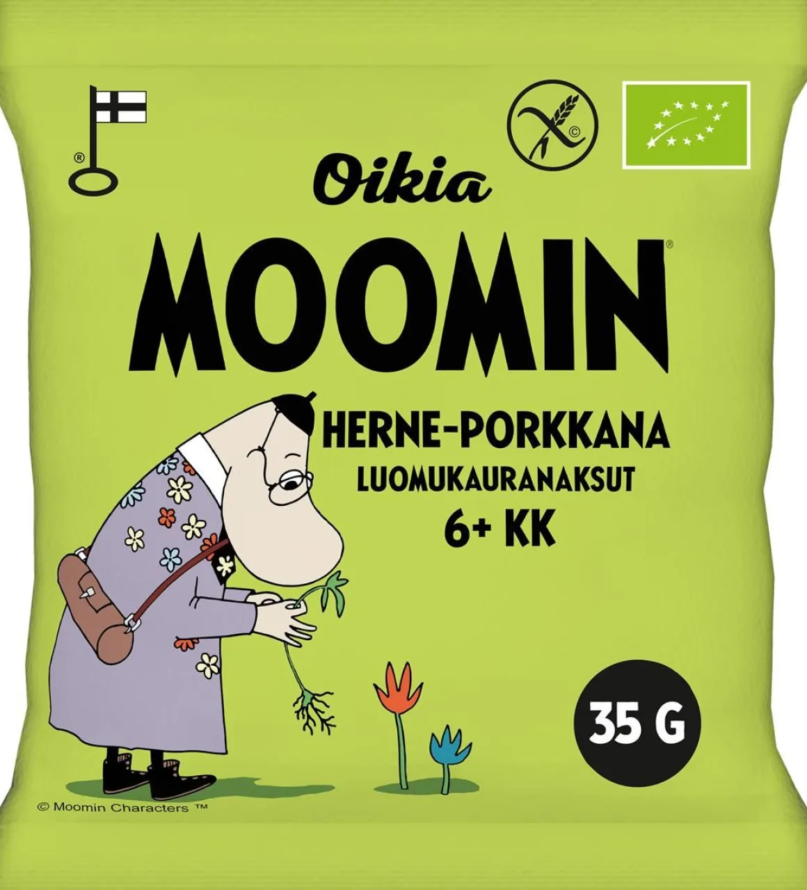 OIKIA MOOMIN LUOMU KAURANAKSU HERNE-PORKKANA 35 G
