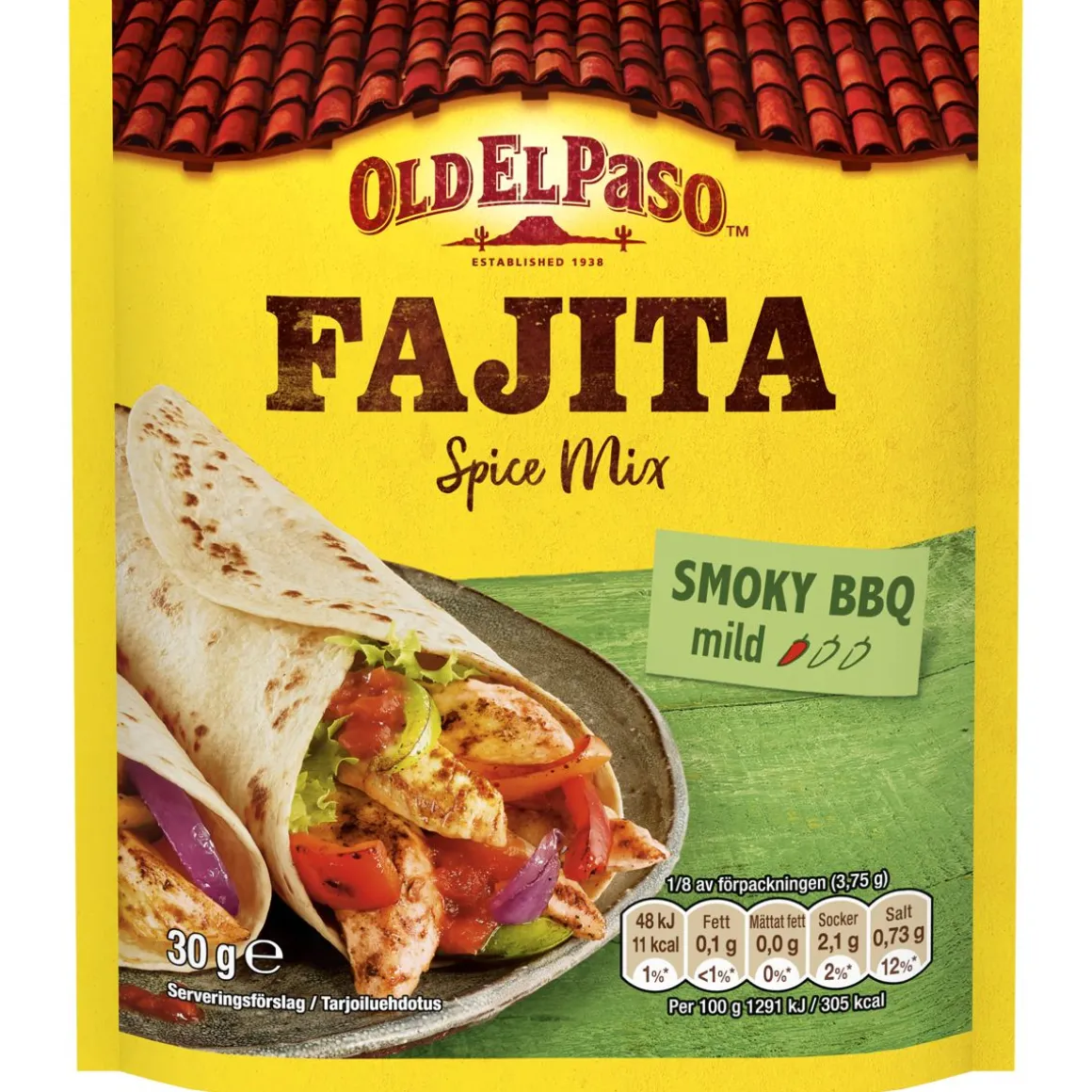OLD EL PASO FAJITA SPICE MIX 30 G
