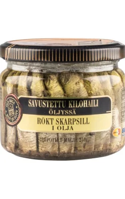 OLD RIGA SAVUSTETTU KILOHAILI ÖLJYSSÄ 250 G