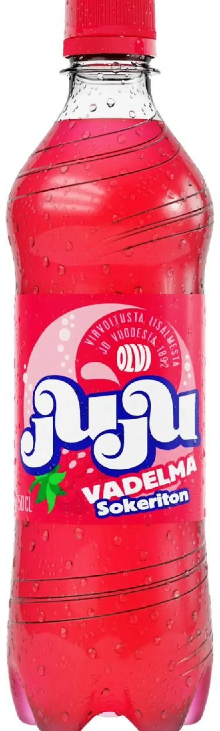 OLVI JUJU VADELMA SOKERITON KMP 500 ML