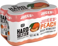 OLVI HARD SELTZER 4,5% JUICED PEACH 0,33 TLK 6-PACK 1,98 L