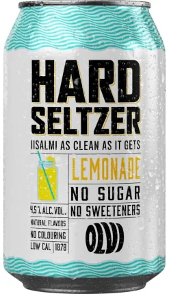 OLVI HARD SELTZER 4,5% LEMONADE TLK 330 ML