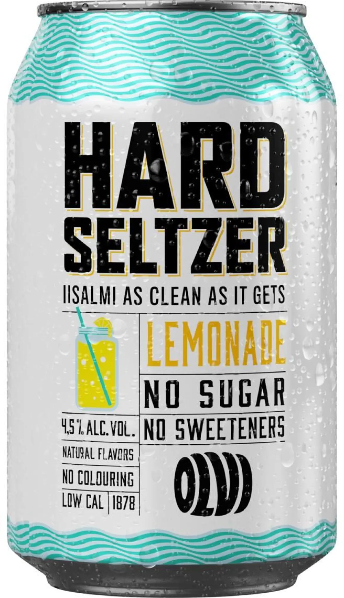 OLVI HARD SELTZER 4,5% LEMONADE TLK 330 ML