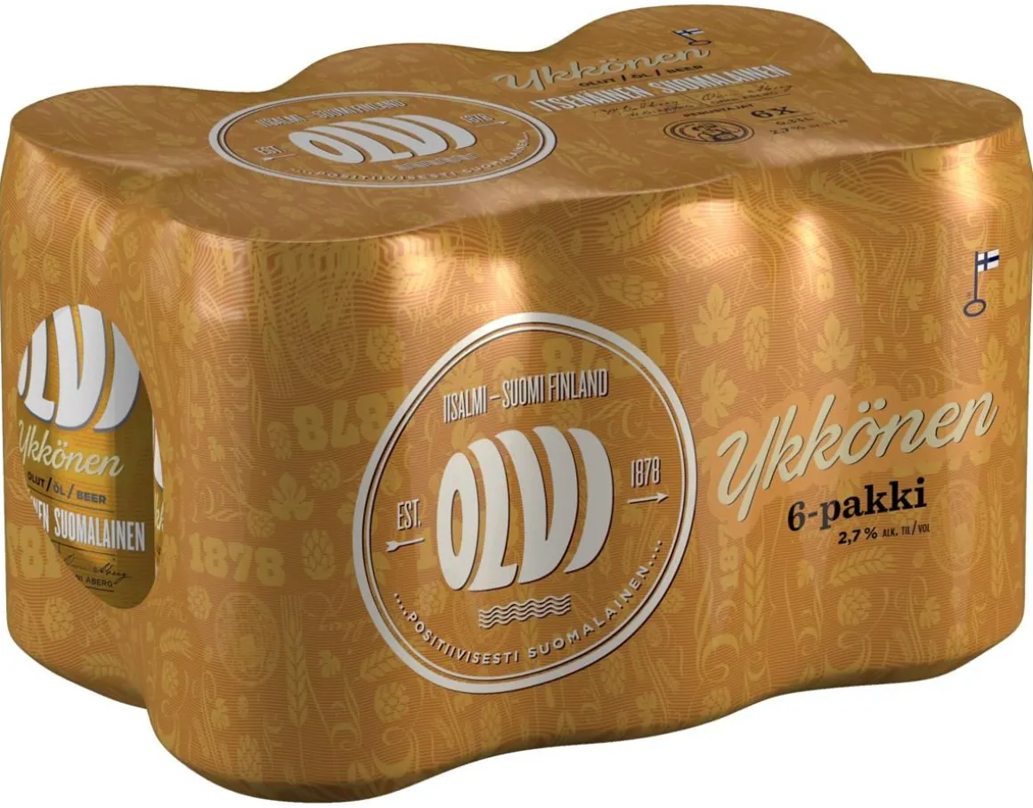 OLVI I-OLUT 2,7% 0,33 TLK 6-PACK 1,98 L