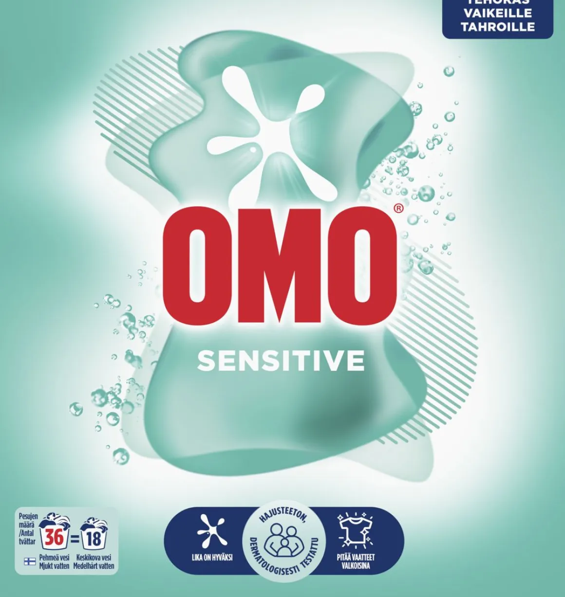 OMO SENSITIVE PYYKINPESUJAUHE 1,26KG 1,26 KG