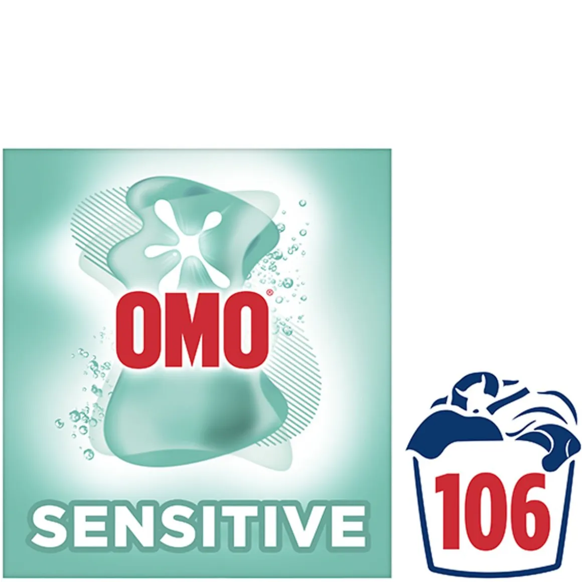 OMO SENSITIVE PYYKINPESUJAUHE 3,72KG 3,72 KG