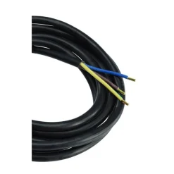 OPAL ASENNUSKAAPELI MSO 2X0,75MM2 MUSTA 10M