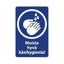 OPASTE MUISTA HYVÄ KÄSIHYGIENIA 20X30 CM