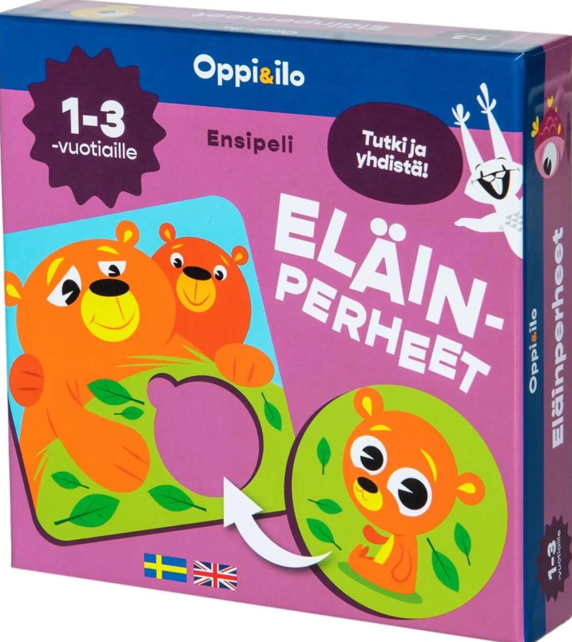 OPPI JA ILO ELÄINPERHEET -ENSIPELI