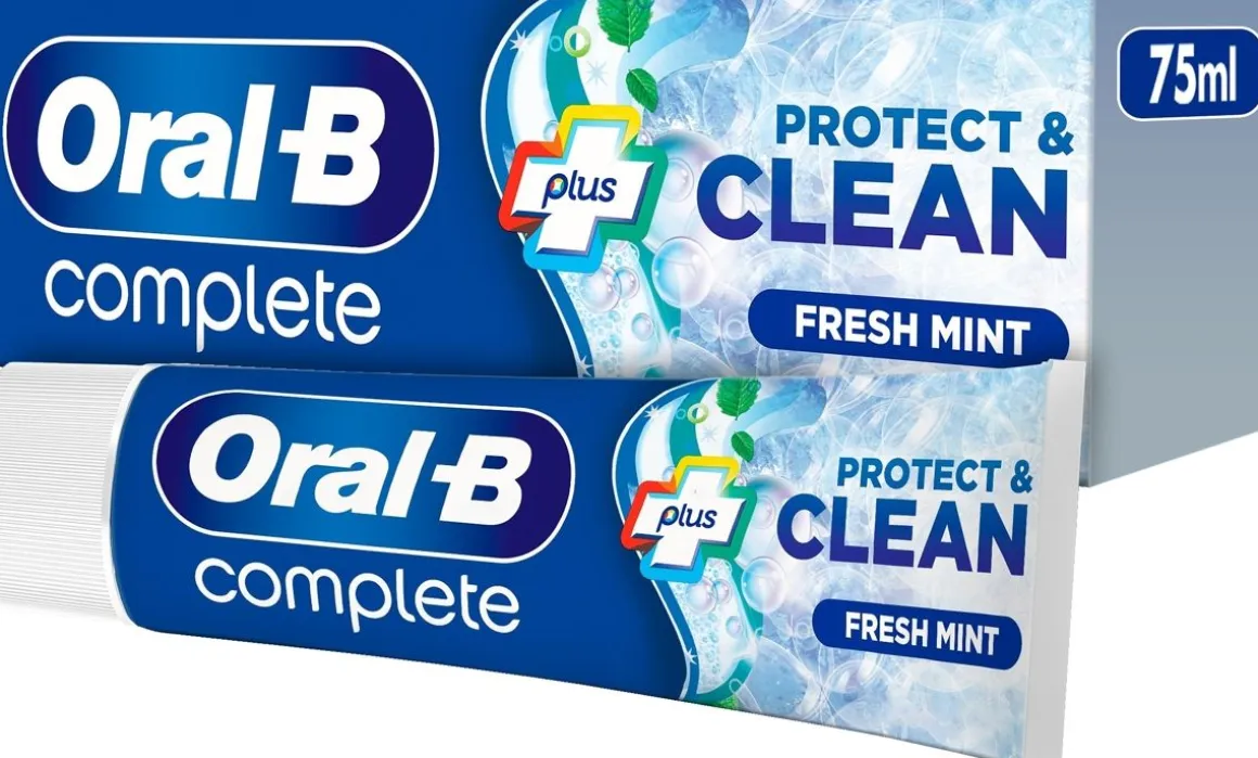 ORAL-B COMPLETE MWASH&WHITENING HAMMASTAHNA 75 ML