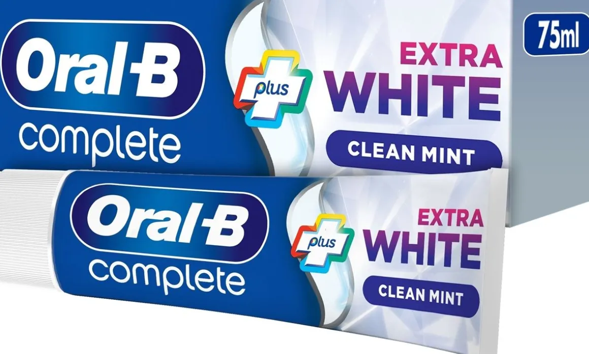 ORAL-B COMPLETE EXTRA WHITE HAMMASTAHNA 75 ML
