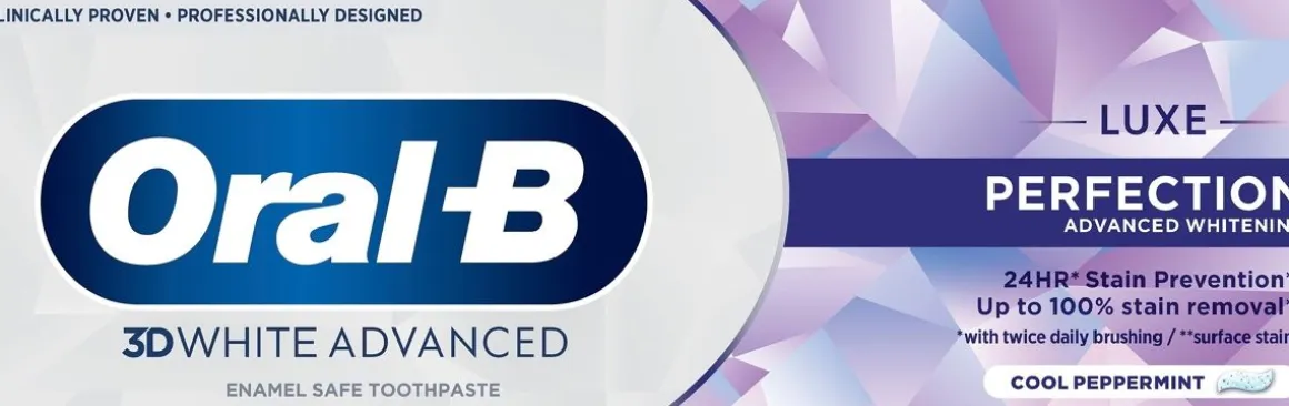 ORAL-B 3D WHITE LUXE PERFECTION HAMMASTAHNA 75 ML