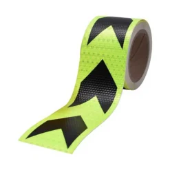 ORANKI HEIJASTINTEIPPI 10M X 75MM LIME PVC