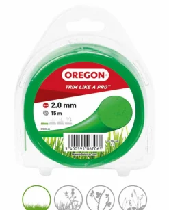 OREGON TRIMMERINSIIMA 2,0MM 15M VIHREÄ