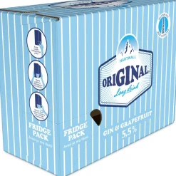 ORIGINAL LONG DRINK 5,5% GRAPEFRUIT 0,33 TLK 12-PACK 3,96 L