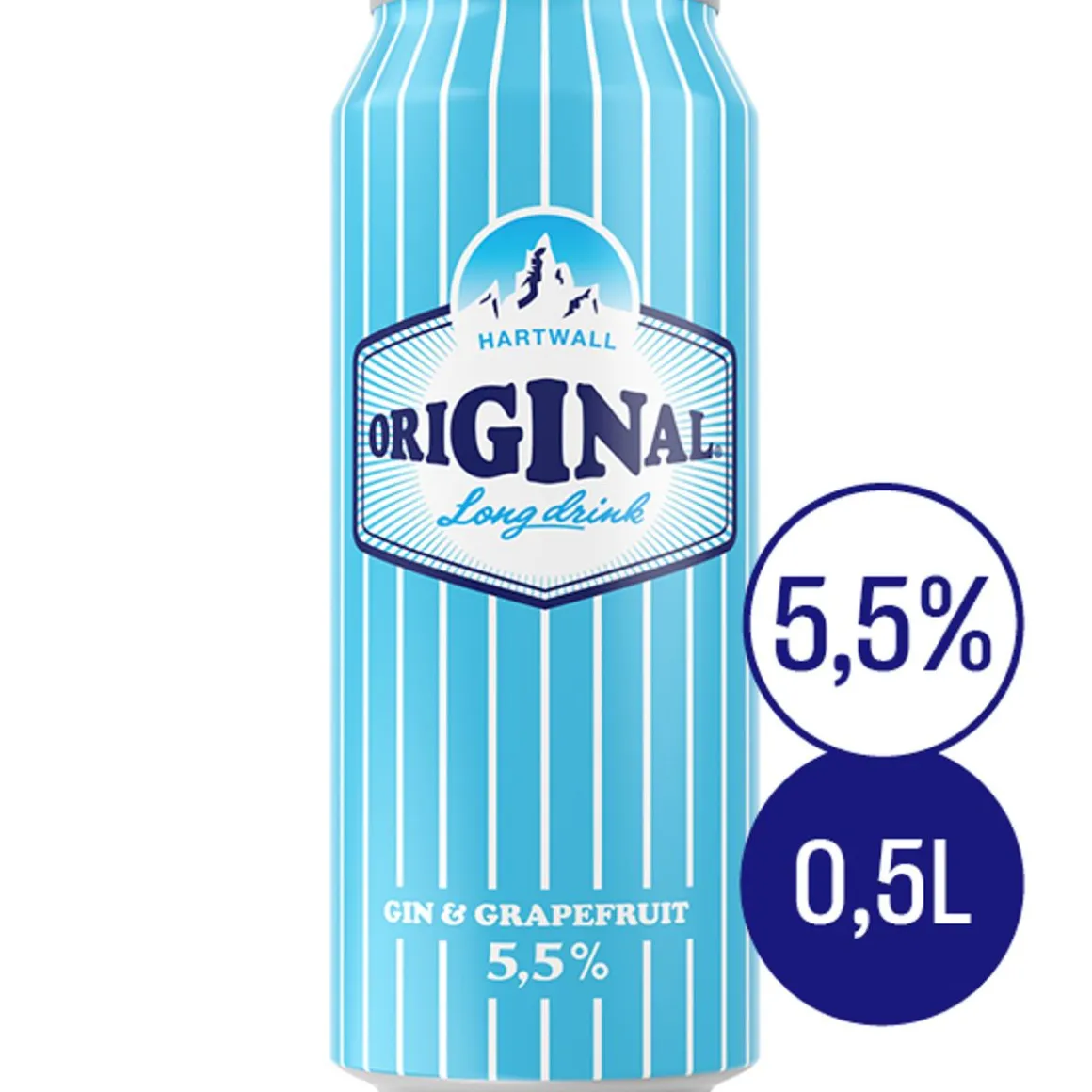 ORIGINAL LONG DRINK 5,5% GRAPEFRUIT TLK 500 ML