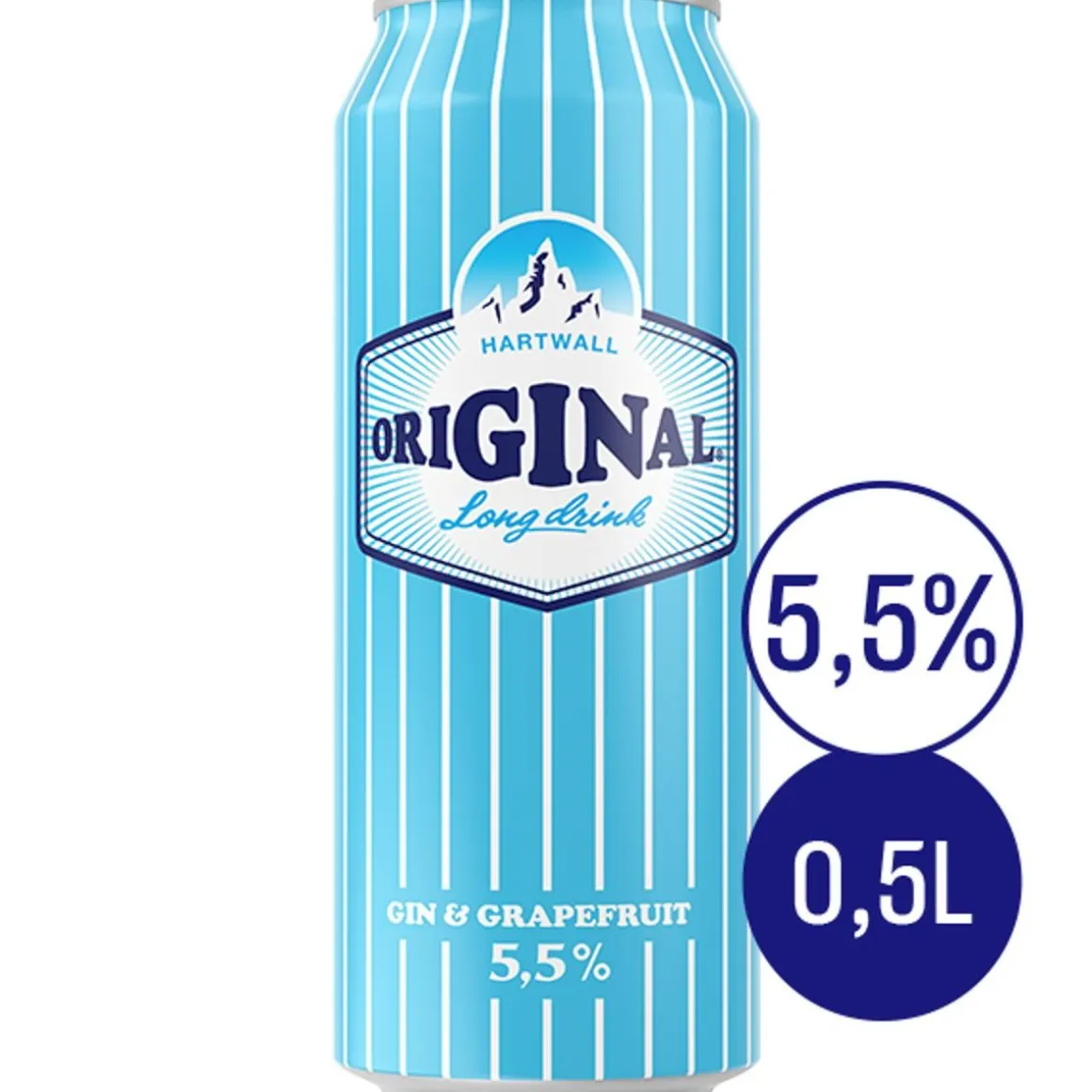 ORIGINAL LONG DRINK 5,5% GRAPEFRUIT TLK 500 ML