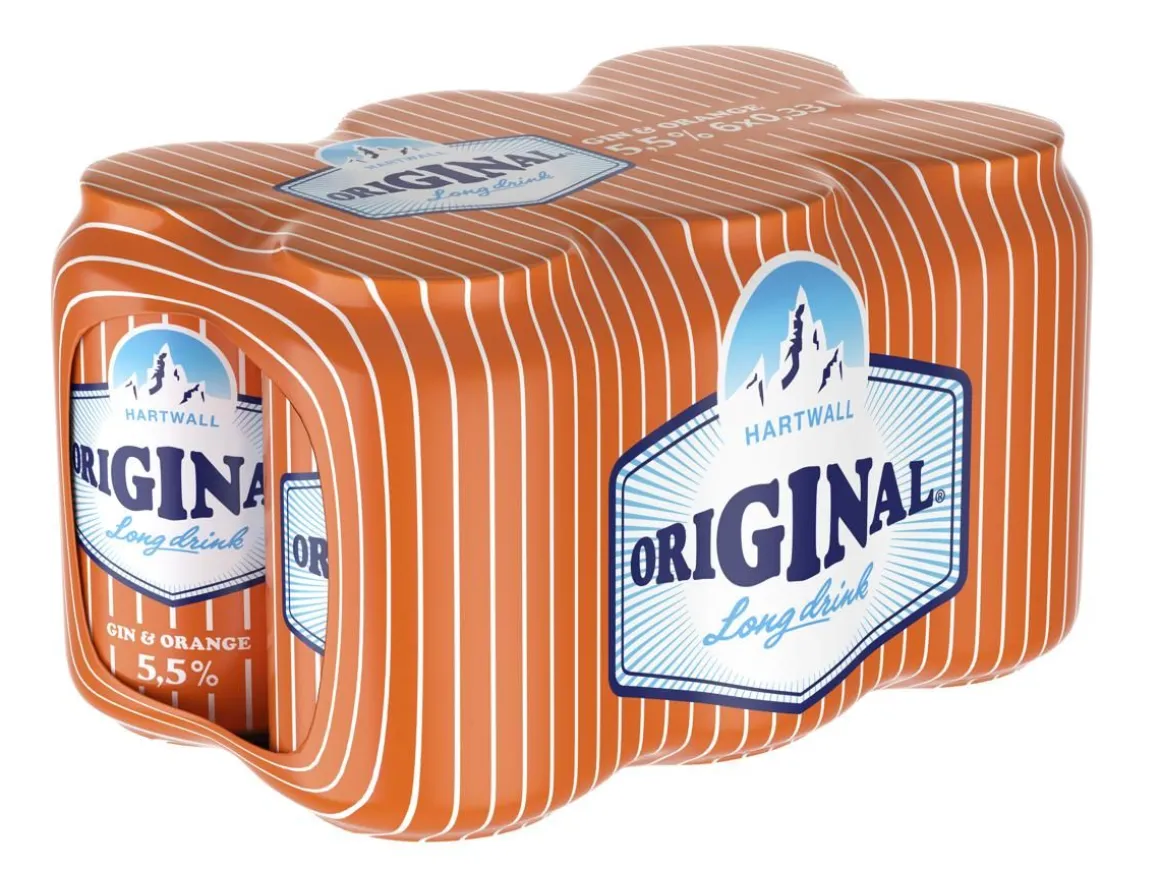 ORIGINAL LONG DRINK 5,5% ORANGE 0,33 TLK 6-PACK 1,98 L