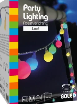 80-OSAINEN LED VALOSARJA MONIVÄRI