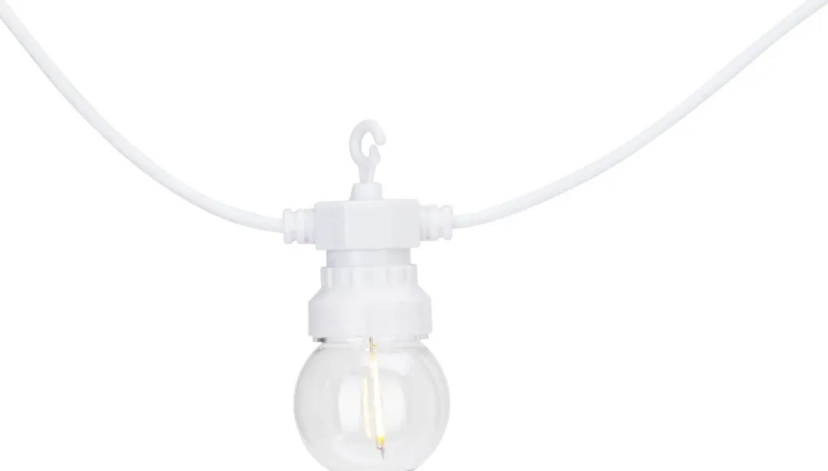 10-OSAINEN LED VALOSARJA LÄMMINVALKOINEN