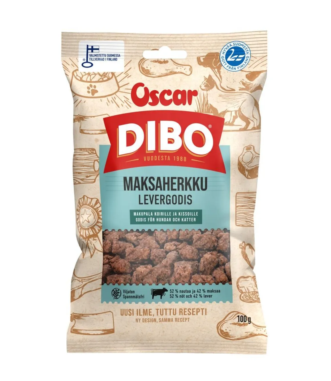 OSCAR DIBO MAKSAHERKKU 100 G
