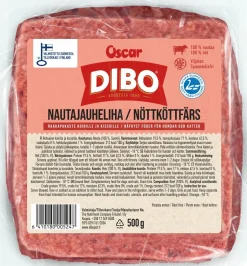 OSCAR DIBO NAUTAJAUHELIHA PAKASTE 500 G