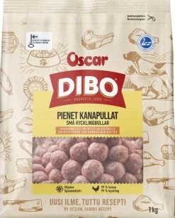 OSCAR DIBO PIENET KANAPULLAT 1KG PAKASTE