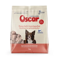 OSCAR KANA-LOHI-KASVISPULLAT 1KG PAKASTE