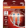 OSRAM NIGHT BREAKER LASER POLTTIMO 2 KPL 12V H1