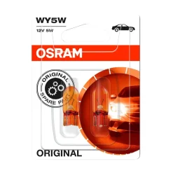 OSRAM ORIGINAL POLTTIMO 2 KPL WY5W 12V 5W